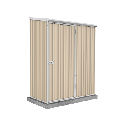 Absco Economy Garden Shed Single Door 1.52mW x 0.78mD x 1.95mH