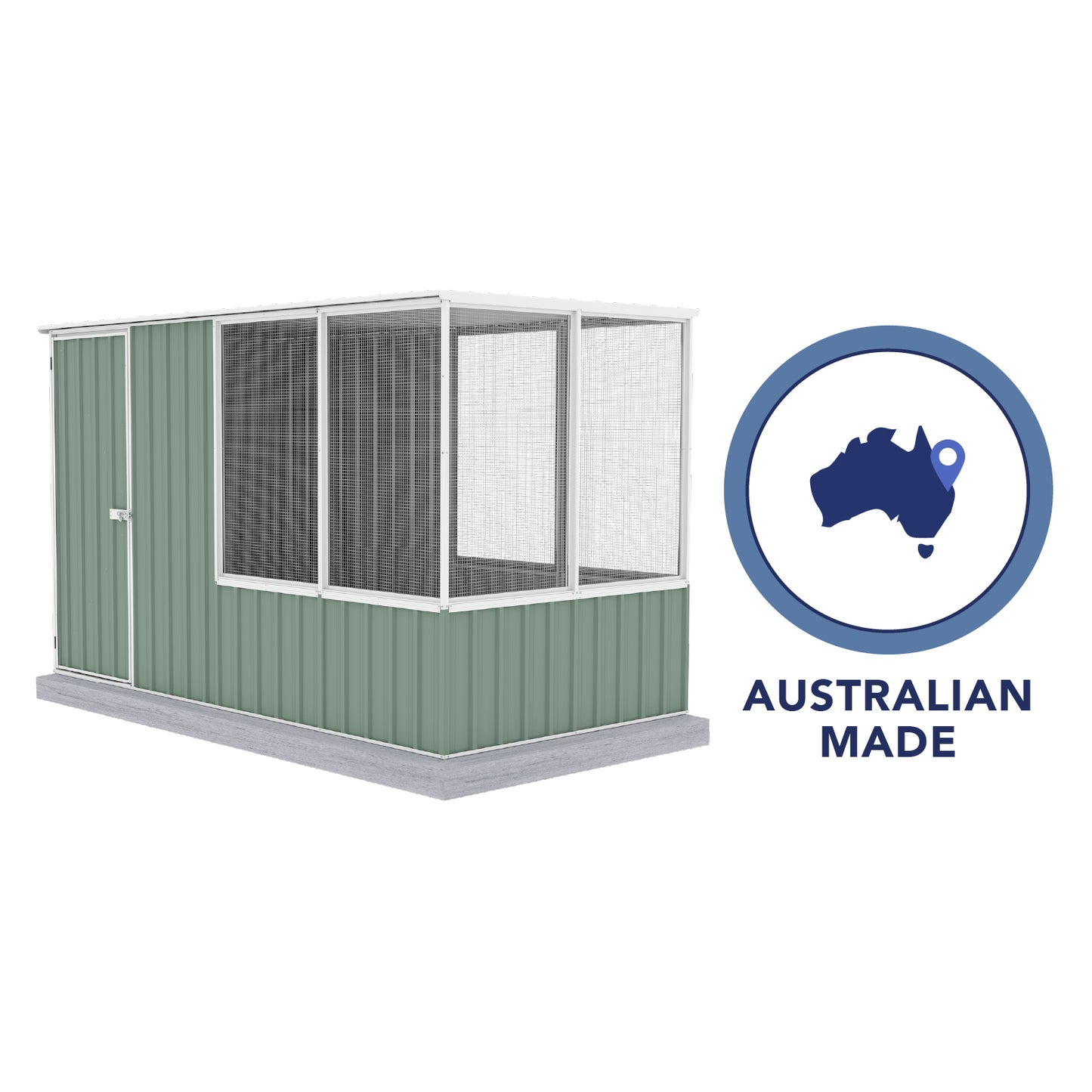 Chicken Coop – 1.52mW x 2.96mD x 1.80mH