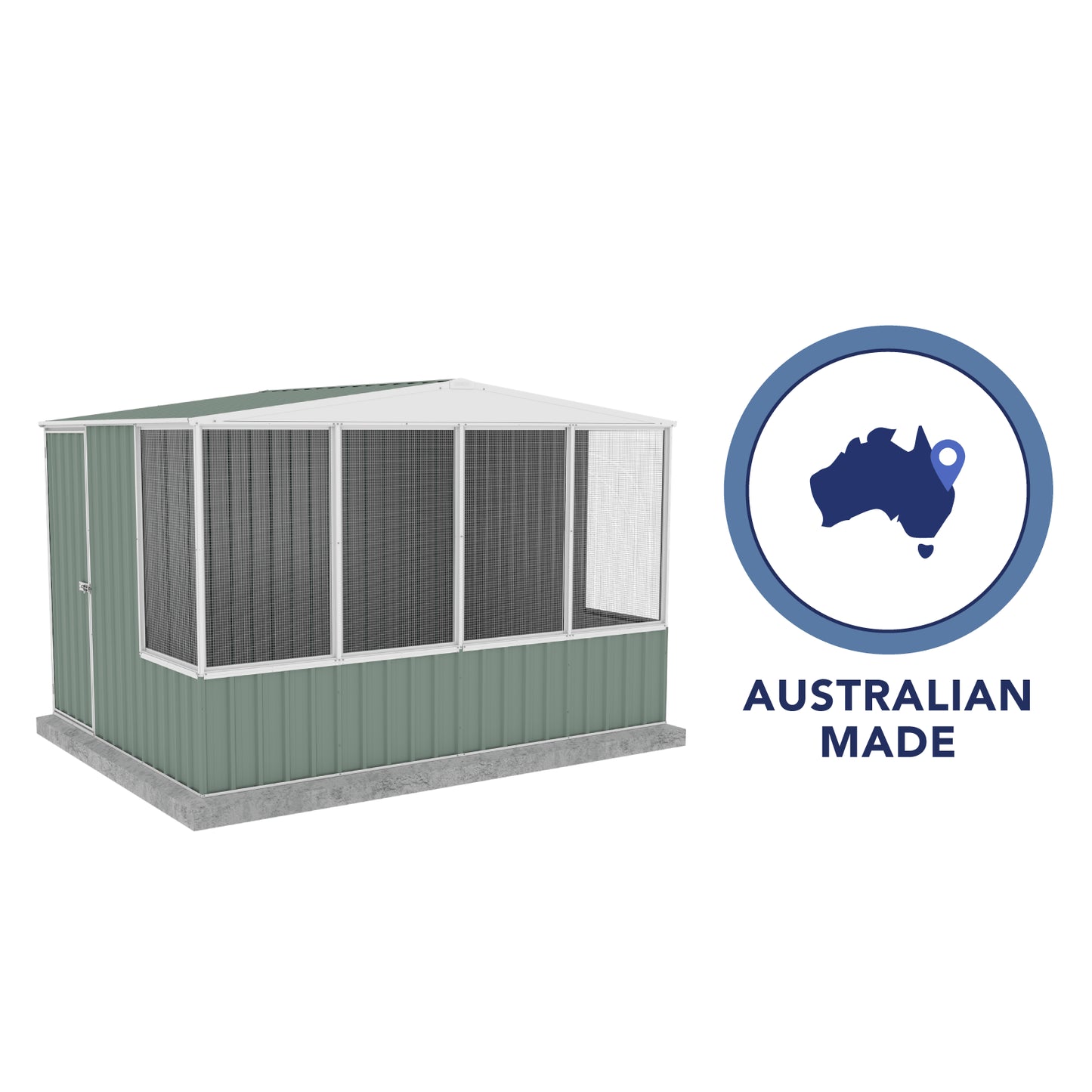 Chicken Coop – 3.00mL x 2.22mW x 2.06mH