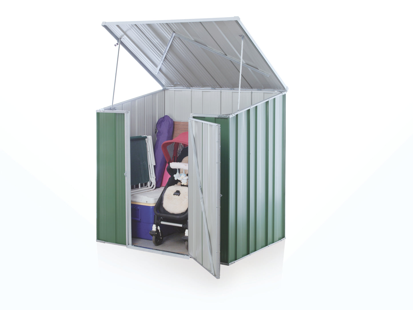 StoreMate S43 Garden Shed - 1.41m x 1.07m x 1.48m