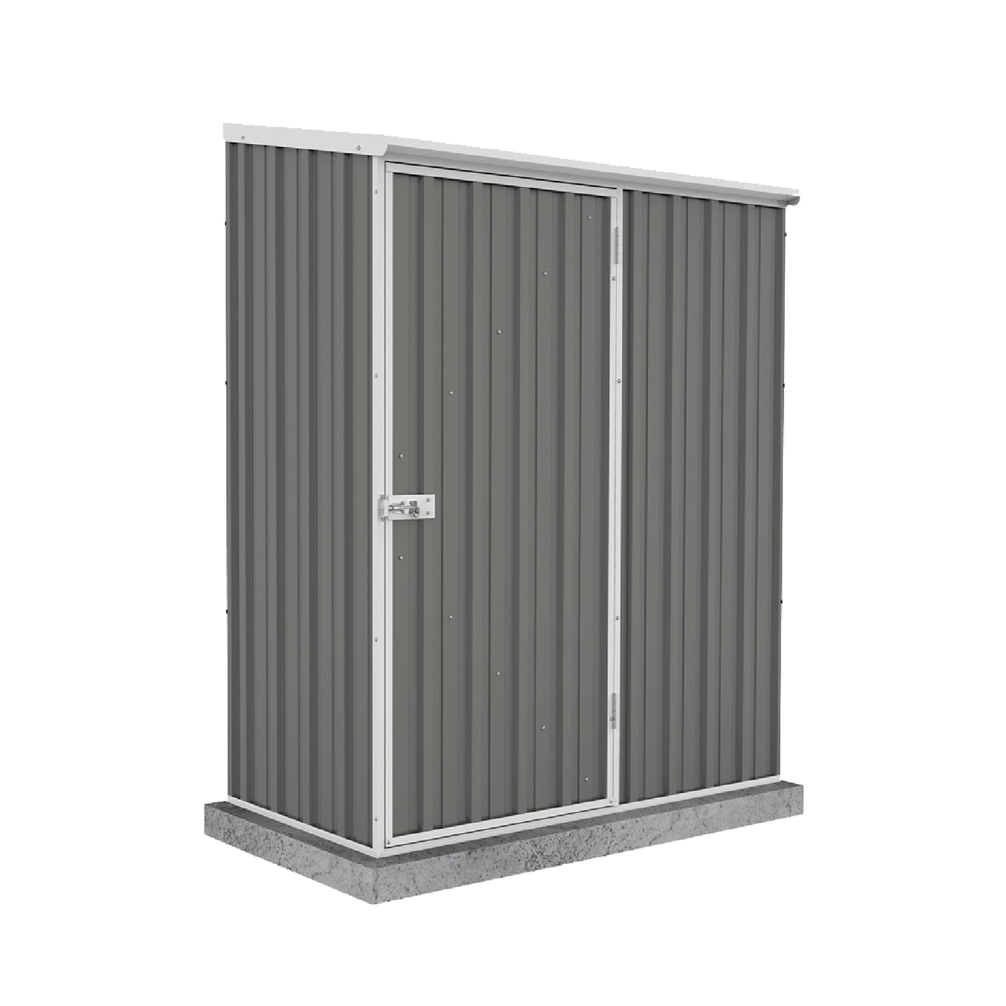 Absco Economy Garden Shed Single Door 1.52mW x 0.78mD x 1.95mH