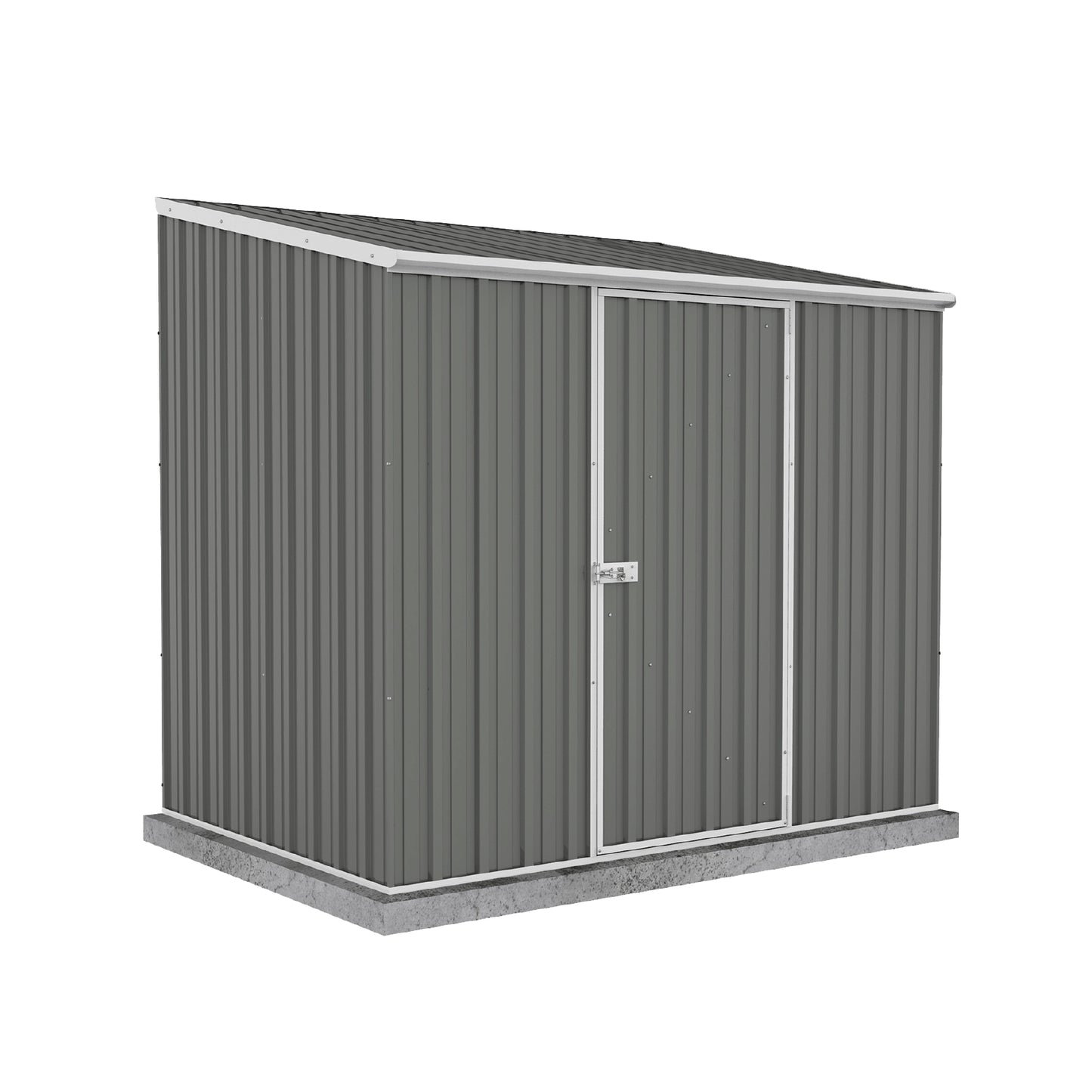 Absco Economy Garden Shed Single Door 2.26mW x 1.52mD x 2.08mH