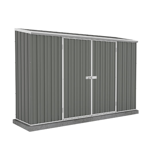 Absco Economy Garden Shed Double Door 3.00mW x 0.78mD x 1.95mH