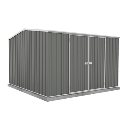 Absco Economy Garden Shed Double Door 3.00mW x 3.00mD x 2.06mH