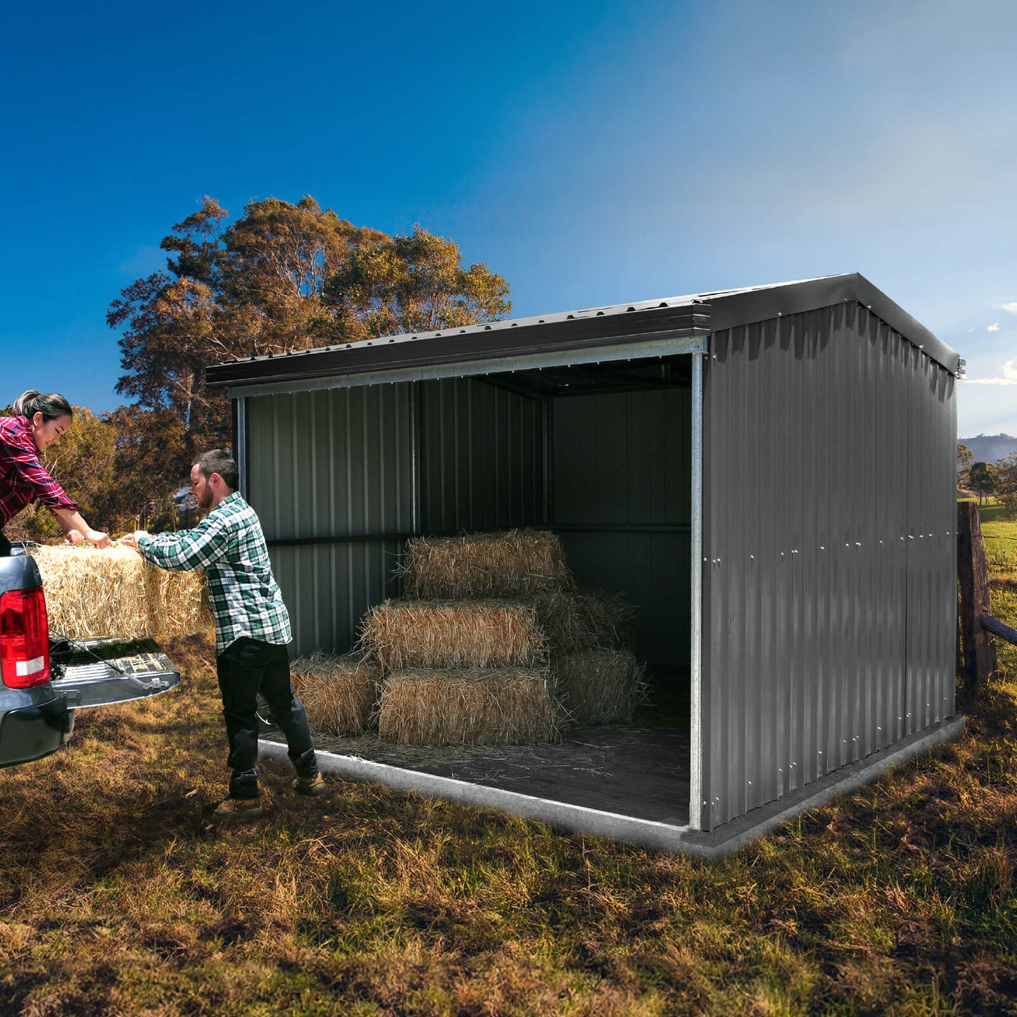 Rural Shed Kit – 3.00mW x 3.00mD x 2.53mH