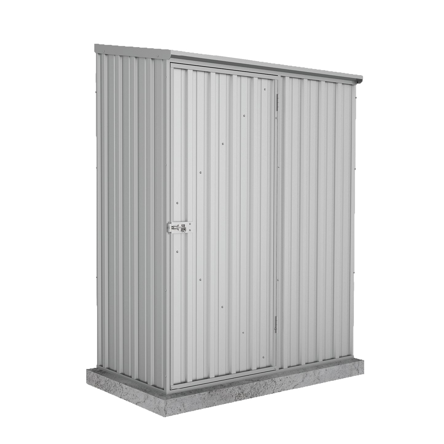 Absco Economy Garden Shed Single Door 1.52mW x 0.78mD x 1.95mH